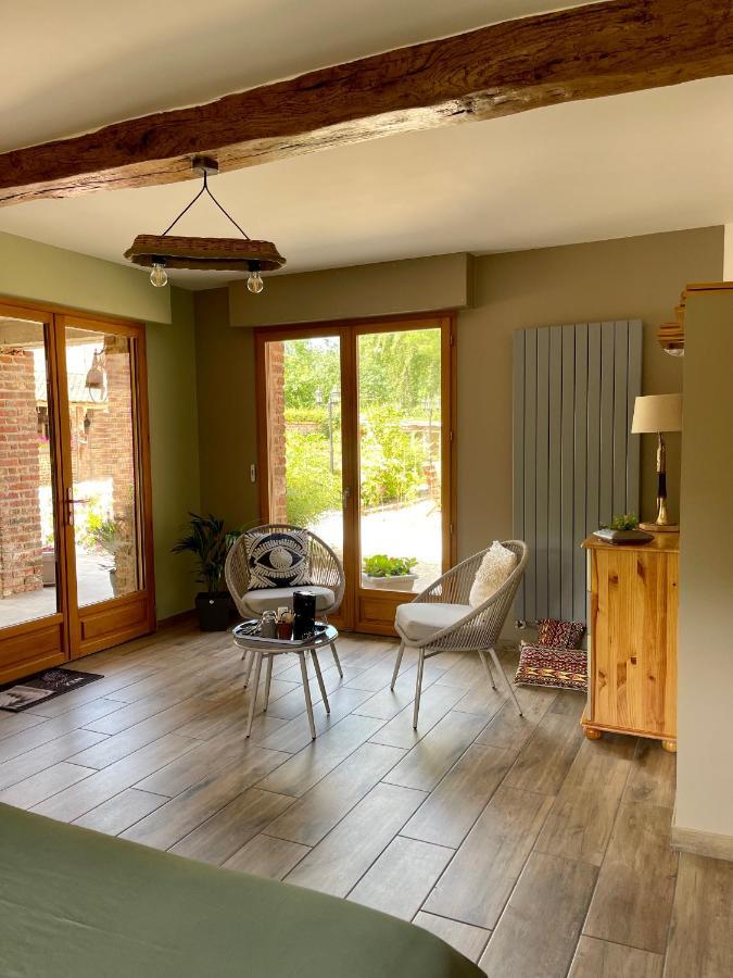 La Mesangeraie Gite Chambres D'Hotes Monts-en-Ternois Buitenkant foto
